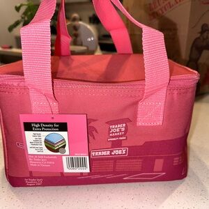 Trader Joe's Pink Mini Insulated Tote
